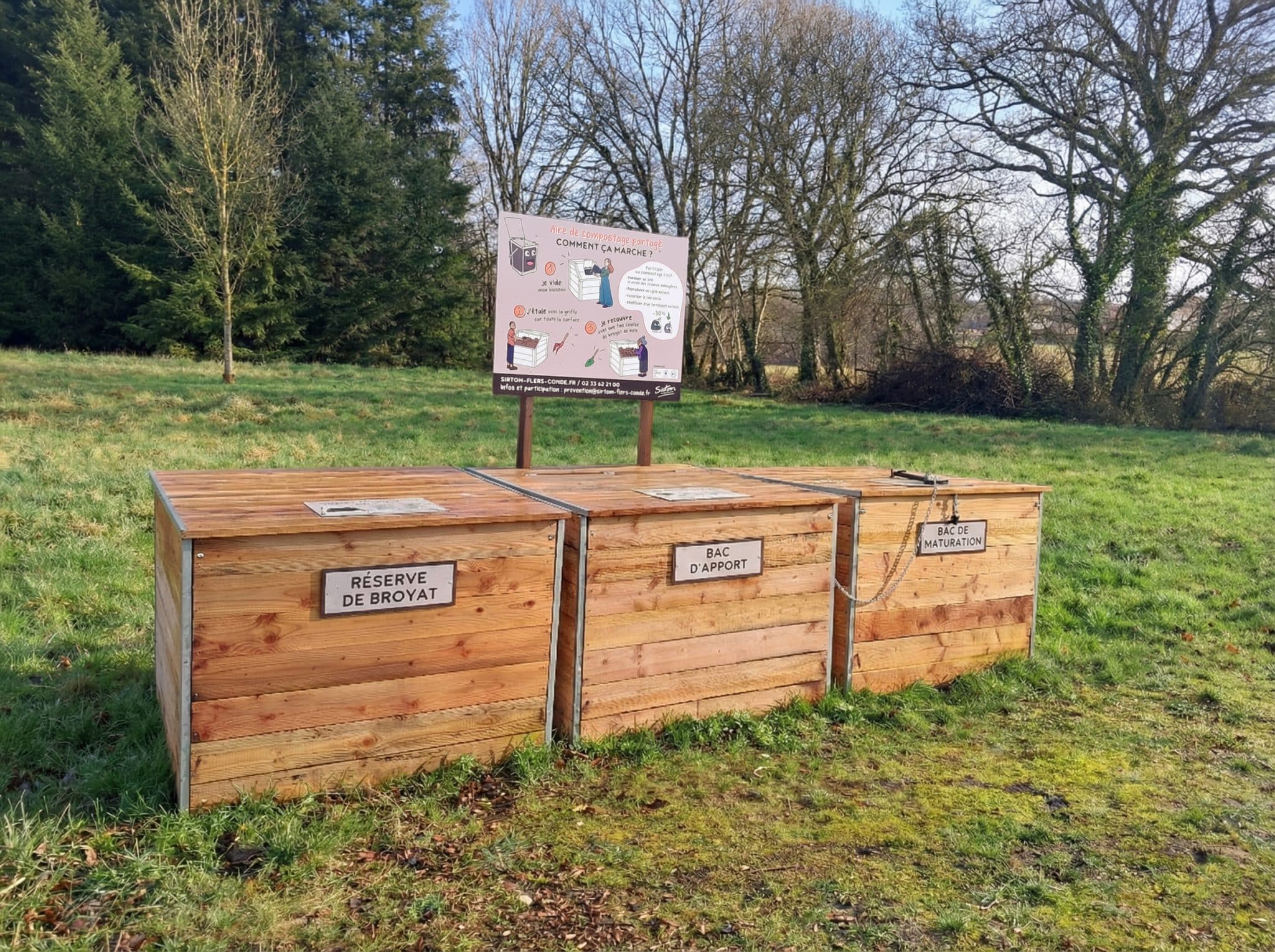 Site de compostage - Sirtom Flers Condé