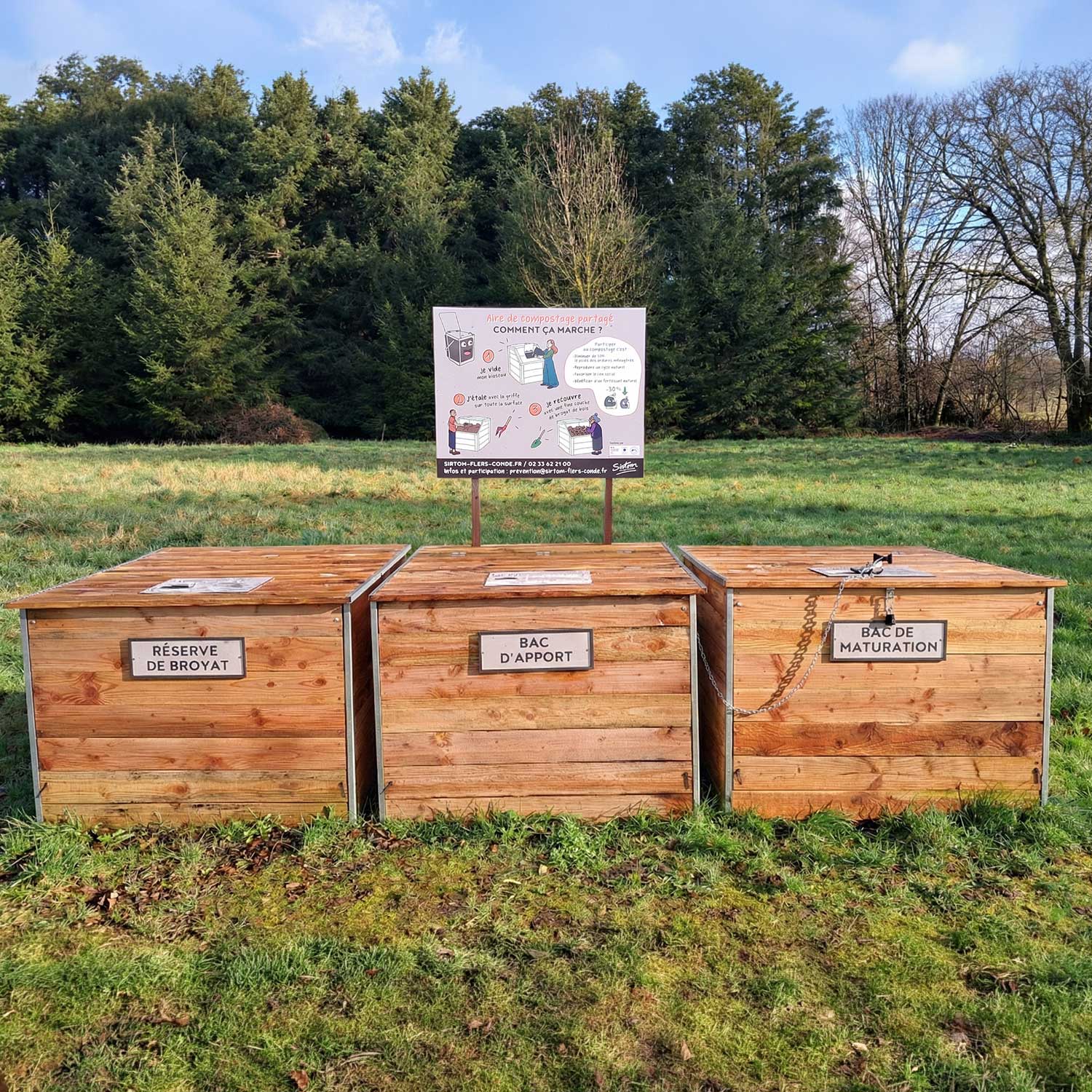 signalétique composteur